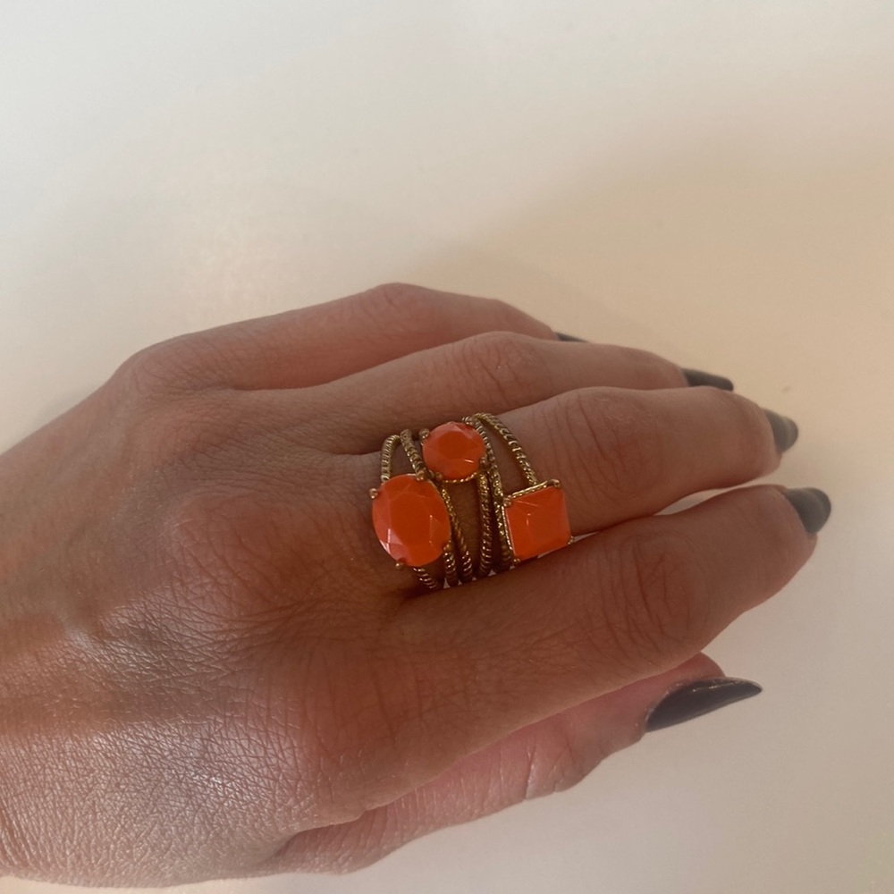 Costume jewelry 3 stack rings